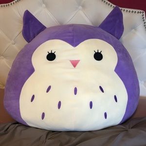 Squishmallow- Holly purple owl 20 inch